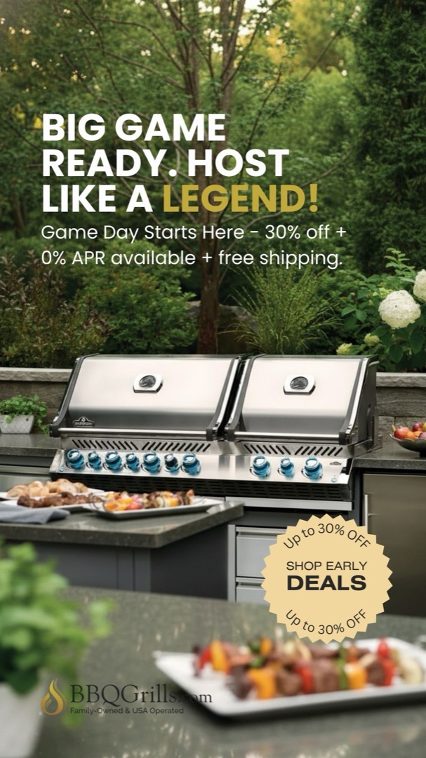 BBQGrills ad creative by Tusk Creative Studios