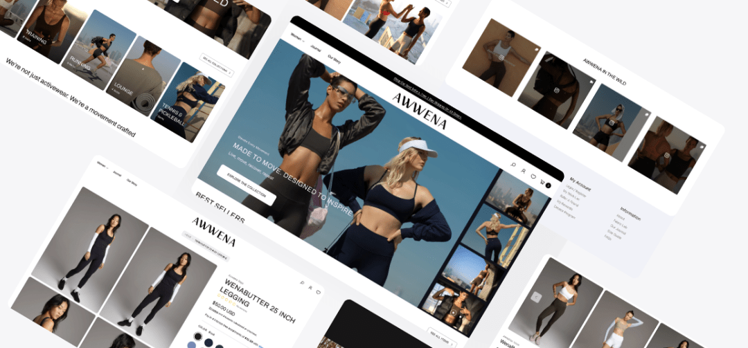 INKD fashion eCommerce storefront.
