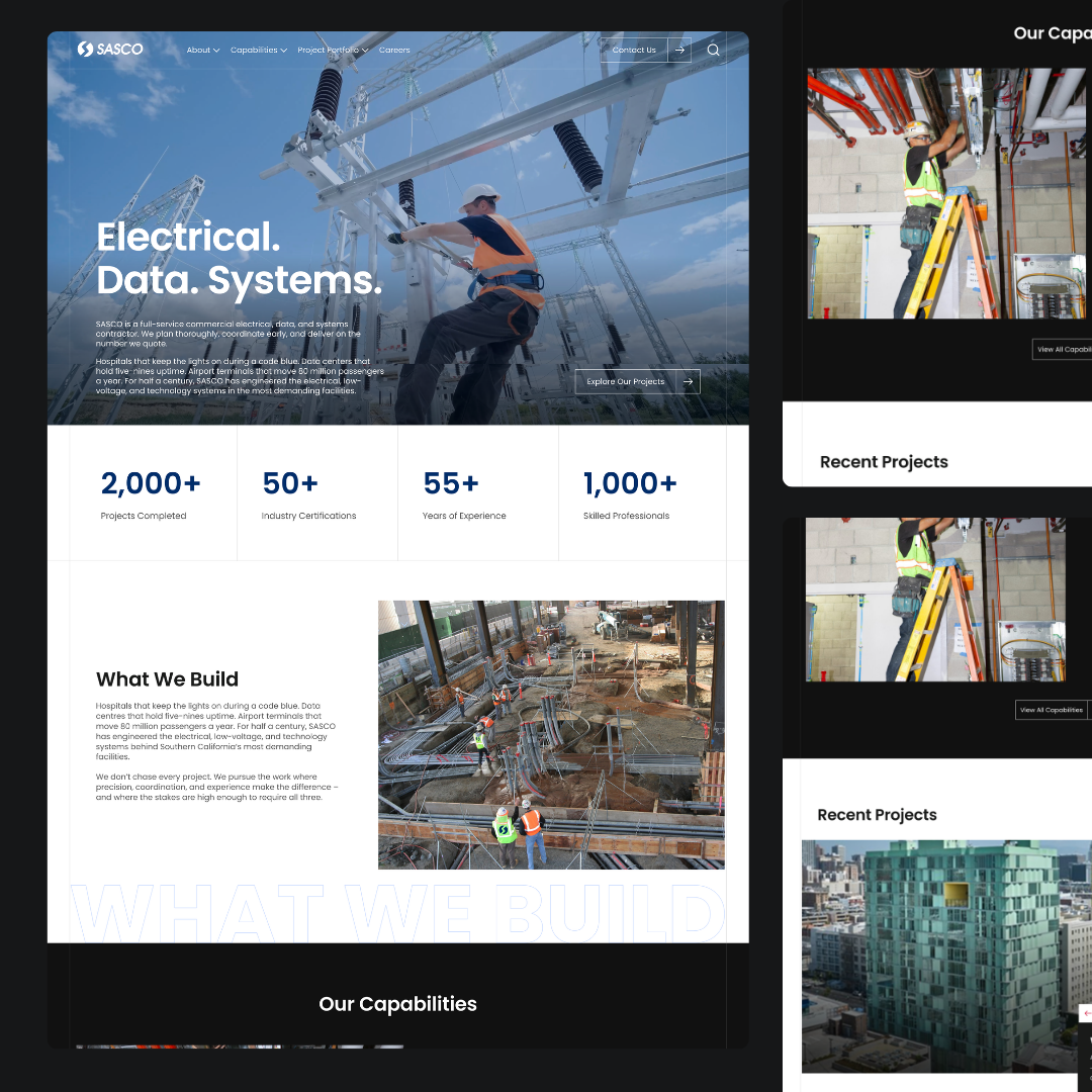 SASCO project by Tusk Creative Studios.